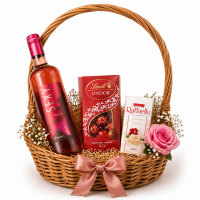 Корпа со вино „Момент за уживање“